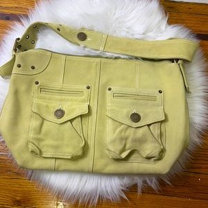 Gap Leather Bag With Strap